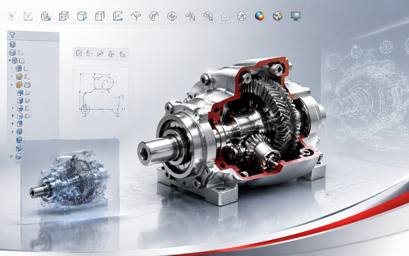 SolidWorks 软件界面预览